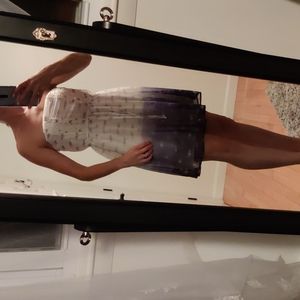 Mini summer dress | Strapless